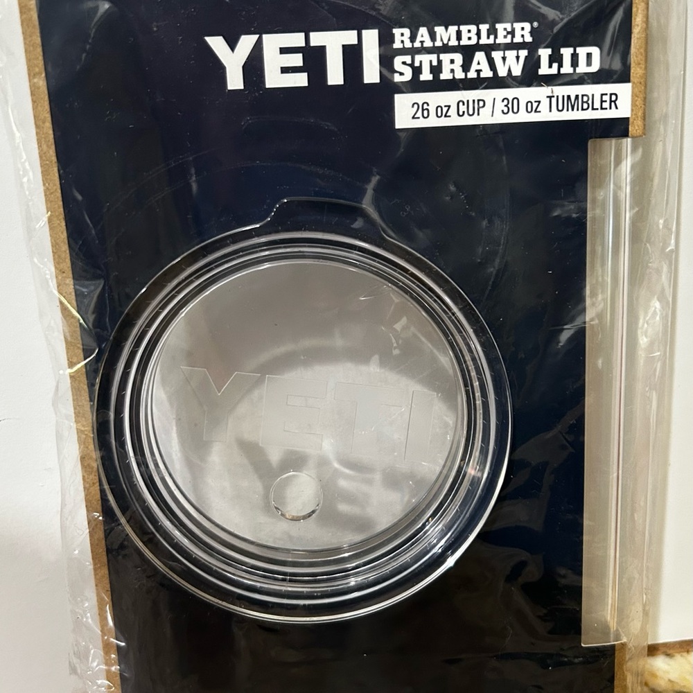 - Yeti Tumbler Rambler Straw Lid